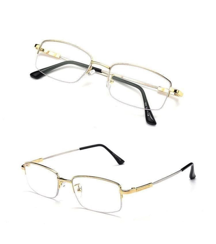 Anti-blue Light Distance And Near Dual-use Reading Glasses Male