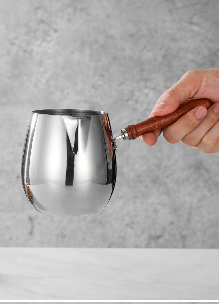 304 Stainless Steel Pour Oil Small Pot Household Mini