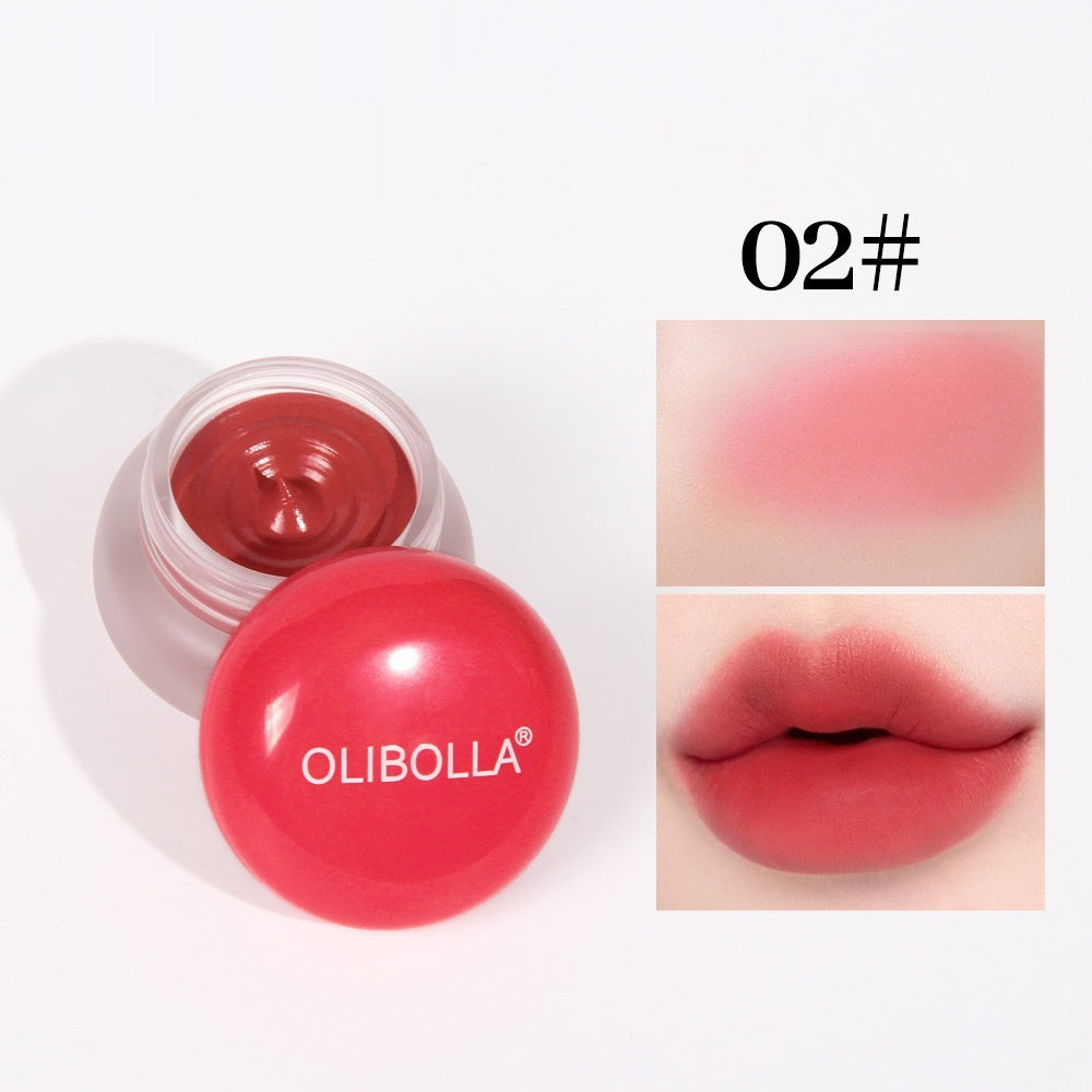 Matte Finish Velvet Not Easy To Fade Lips And Cheeks