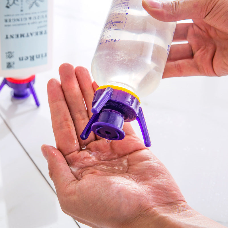 6Pcs Toss It Bottles Stand Cap Kit Easy Pour Out Thick Liquid Economy Cap Kit Openers Convenience Kitchen Tool Supplies