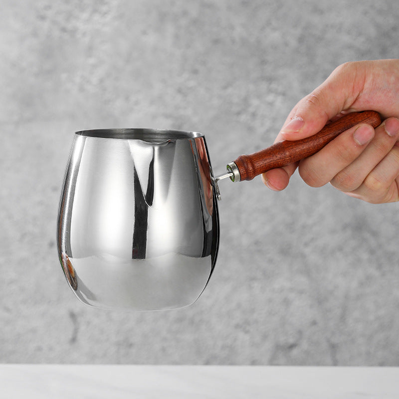 304 Stainless Steel Pour Oil Small Pot Household Mini